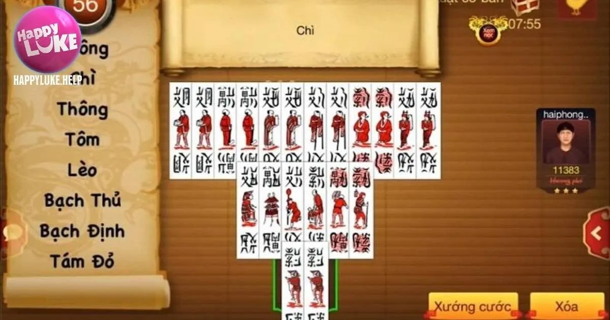 Giới thiệu vài nét về game bài chắn Happyluke