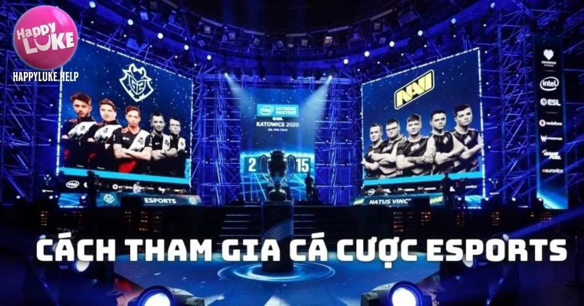 Các kèo cá cược Esports Happyluke