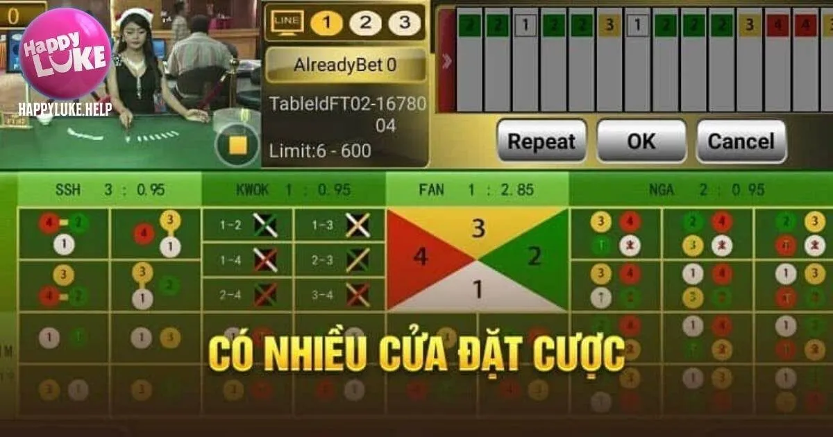 Hướng dẫn cách chơi game Fantan Happyluke