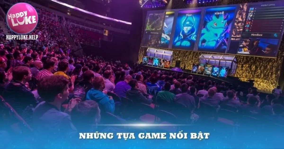 Điểm danh những tựa E-sports phổ biến 